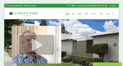 Desktop Screenshot of gardenparkcarecenter.com